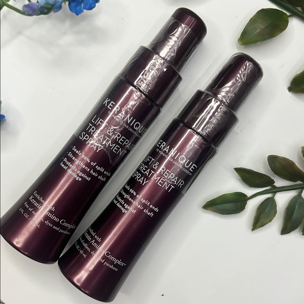 New Keranique Lift and Repair Treatment Spray  2 Oz Bundle of two